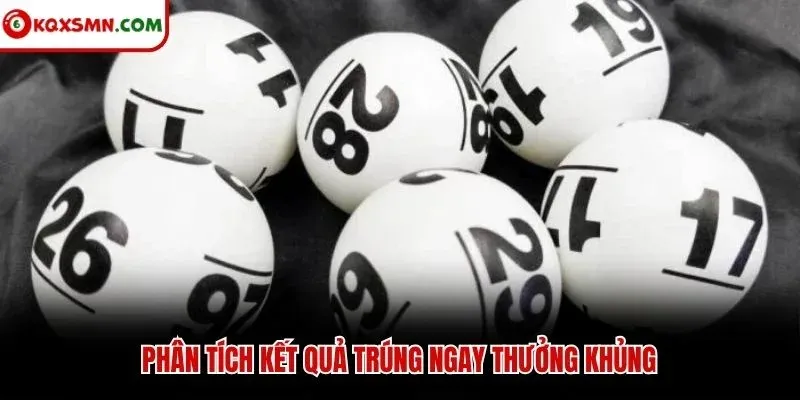 Phân tích kết quả trúng ngay thưởng khủng