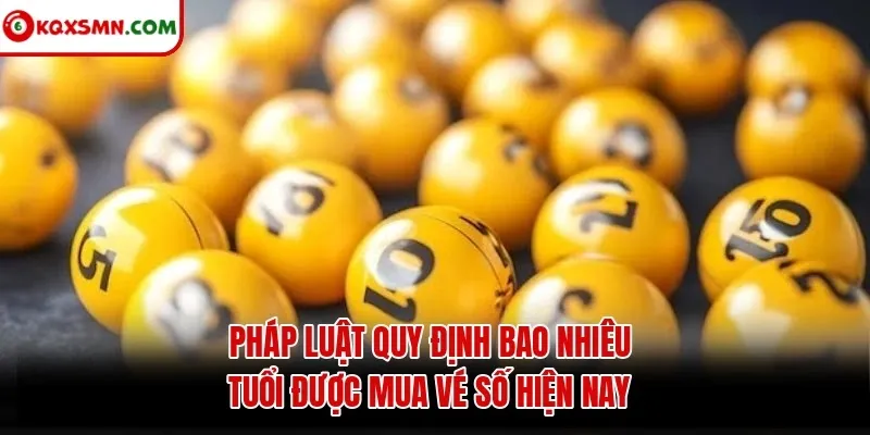 Pháp luật quy định bao nhiêu tuổi được mua vé số hiện nay