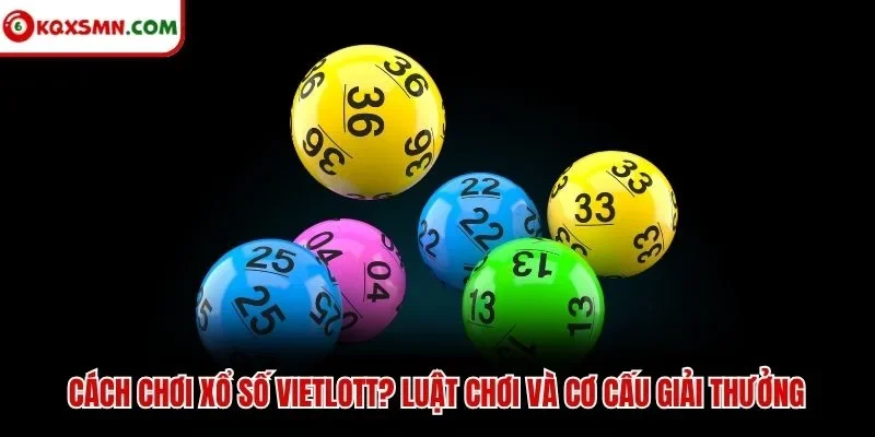 Cách chơi xổ số vietlott? Luật chơi và cơ cấu giải thưởng