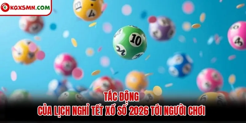 Tác động của lịch nghỉ Tết xổ số 2026 tới người chơi