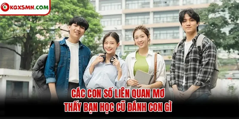 Các con số liên quan mơ thấy bạn học cũ đánh con gì