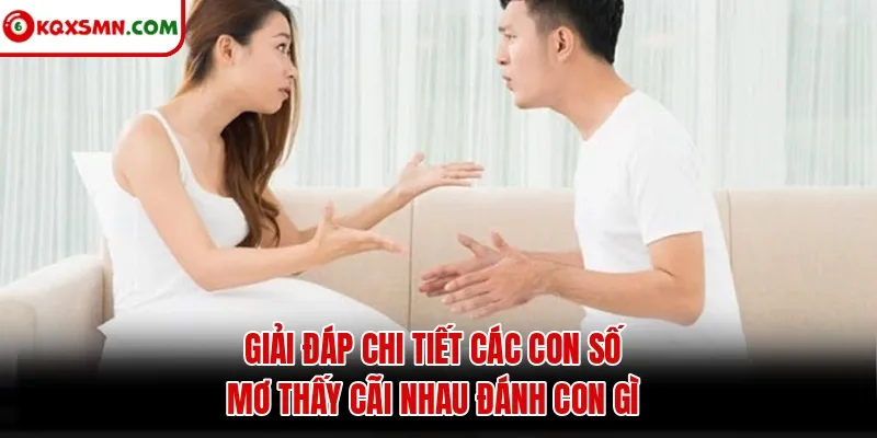 Giải đáp chi tiết các con số mơ thấy cãi nhau đánh con gì