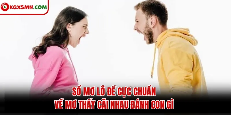 Sổ mơ lô đề cực chuẩn về mơ thấy cãi nhau đánh con gì
