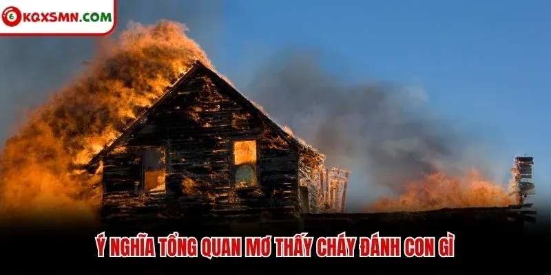 Ý nghĩa tổng quan mơ thấy cháy đánh con gì