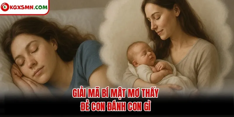 Giải mã bí mật mơ thấy đẻ con đánh con gì