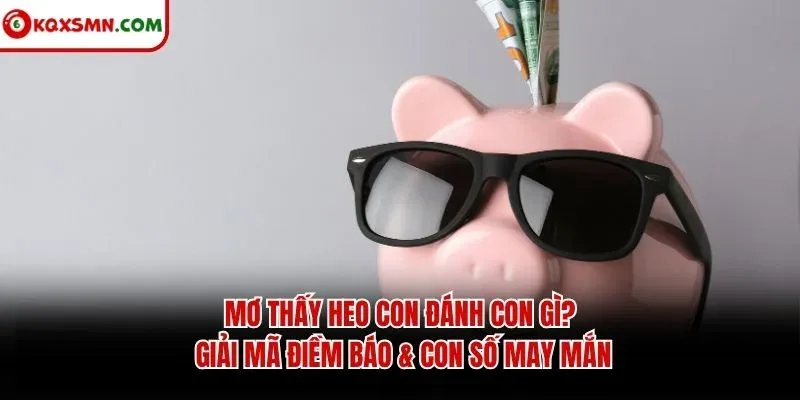 Mơ thấy Heo con đánh con gì? Giải mã điềm báo & con số may mắn