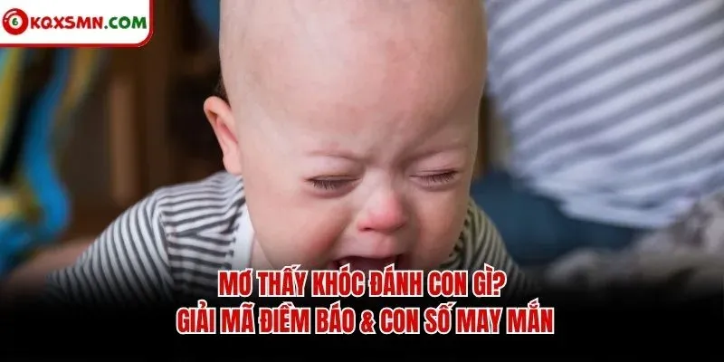 Mơ thấy Khóc đánh con gì? Giải mã điềm báo & con số may mắn
