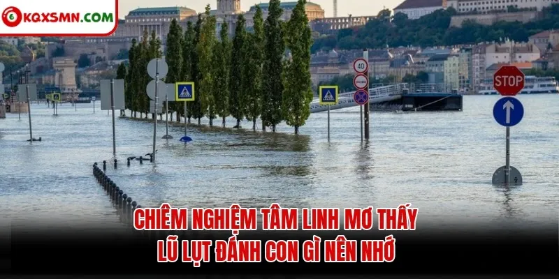 Chiêm nghiệm tâm linh mơ thấy lũ lụt đánh con gì nên nhớ
