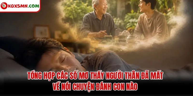 Tổng hợp các số Mơ Thấy Người Thân Đã Mất Về Nói Chuyện Đánh Con Nào