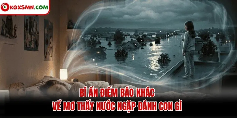 Bí ẩn điềm báo khác về mơ thấy nước ngập đánh con gì