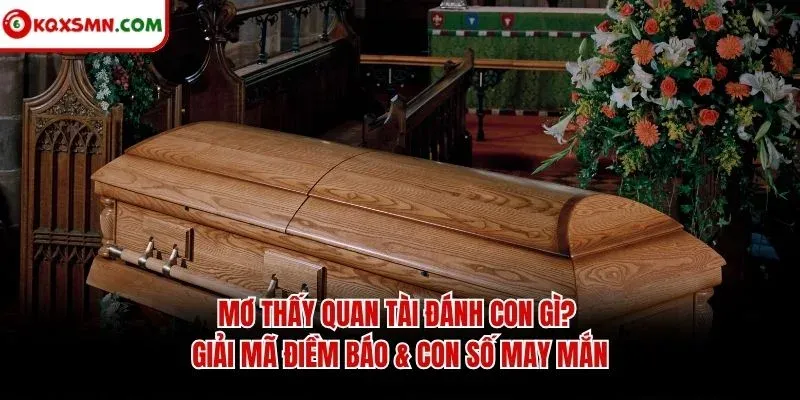 Mơ thấy Quan tài đánh con gì? Giải mã điềm báo & con số may mắn