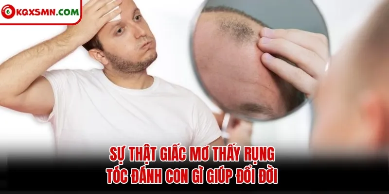 Sự thật giấc mơ thấy rụng tóc đánh con gì giúp đổi đời
