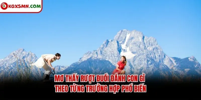 Mơ thấy rượt đuổi đánh con gì theo từng trường hợp phổ biến