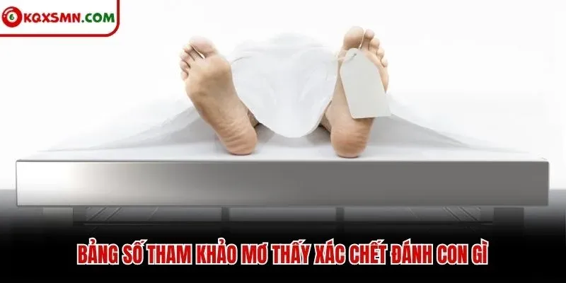 Bảng số tham khảo mơ thấy xác chết đánh con gì