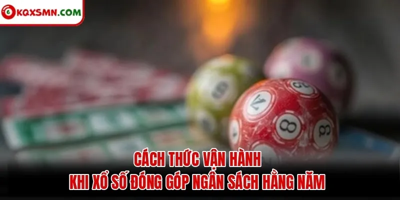 Cách thức vận hành khi xổ số đóng góp ngân sách hằng năm